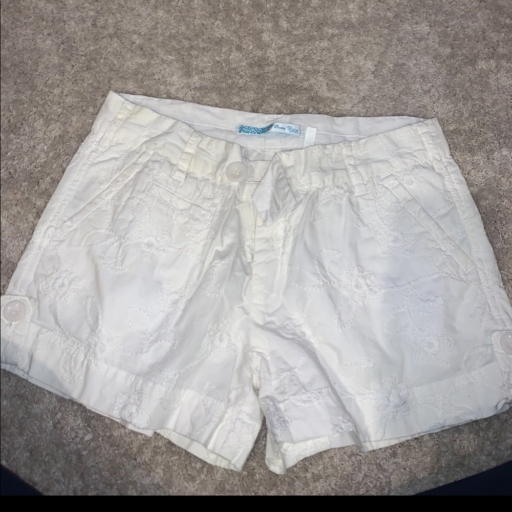 White shorts